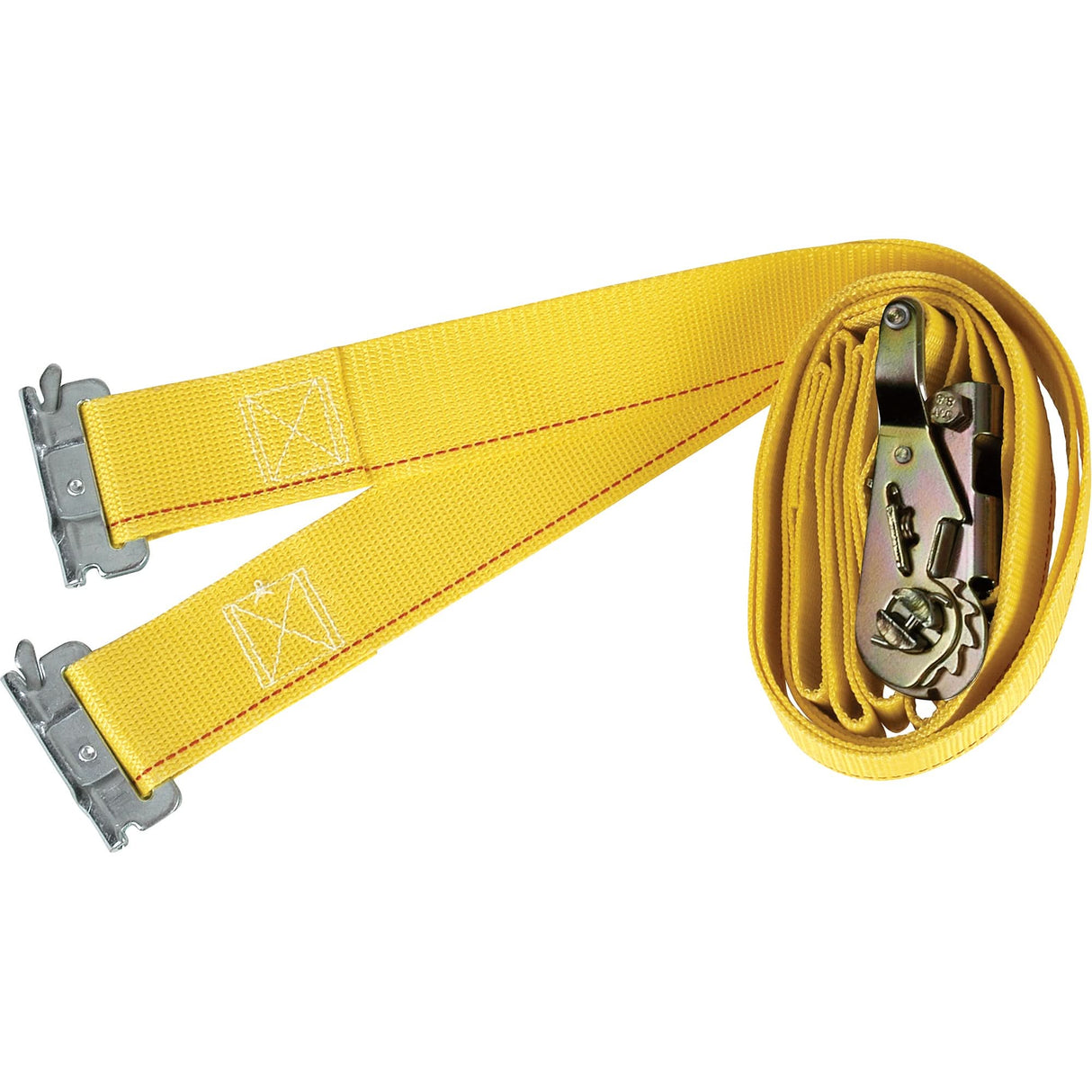 Logistic Straps, Ratchet, 2" W x 16' L, 1000 lbs. (454 kg) WLL