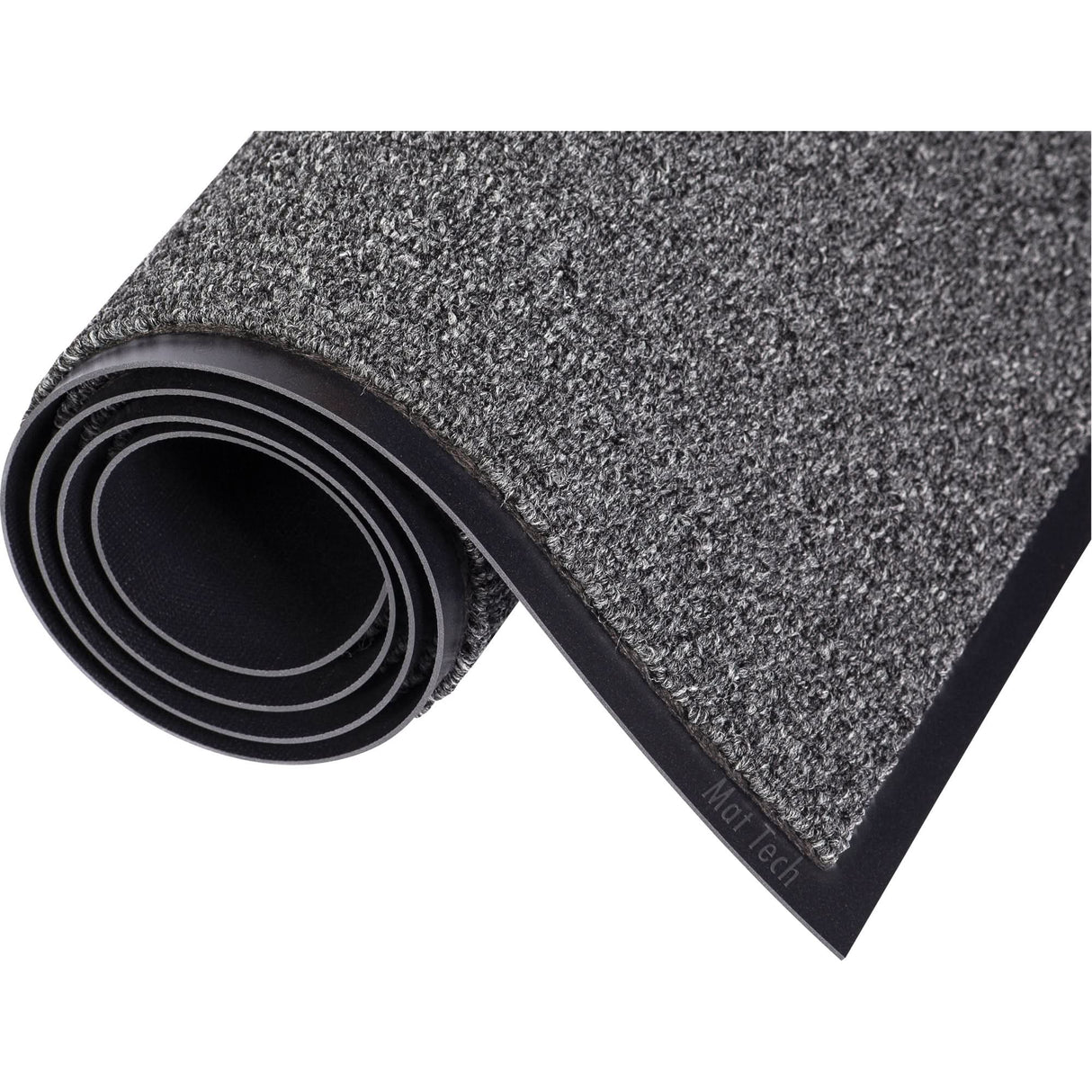 Walk-A-Way™ Mat, Wiper, 6' x 8' x 5/16", Charcoal