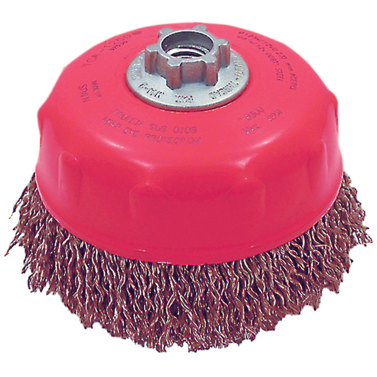 MAXI-CRIMPED Premium Crimped Wire Cup Brush