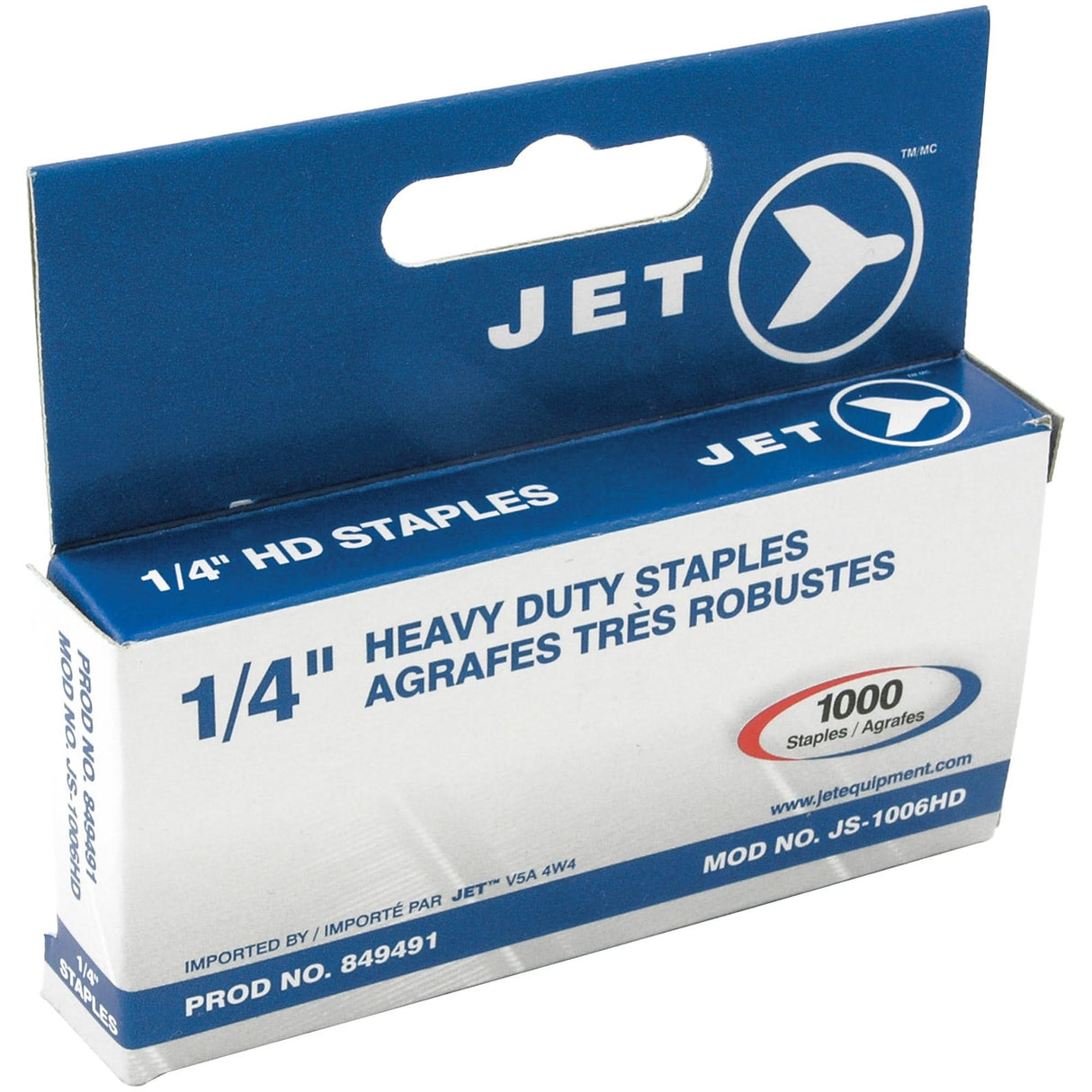 Heavy-Duty Staples, 1/4" Long