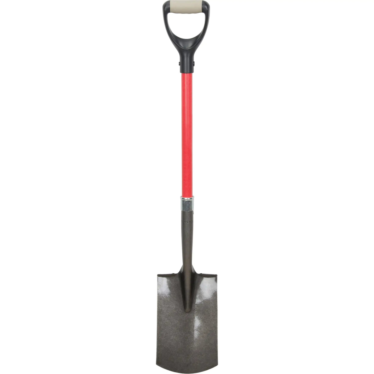 Heavy-Duty Shovels, Fibreglass, Carbon Steel Blade, D-Grip Handle, 30-1/2" Long