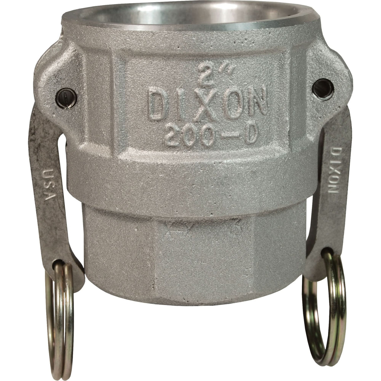Cam & Groove Coupler, Aluminum, Type D, 3", Female NPT, 125 PSI
