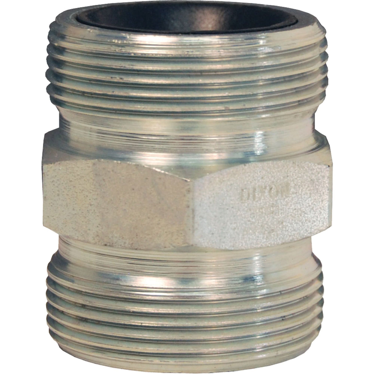 Boss™ Ground Joint Double Spud, Iron, 2"
