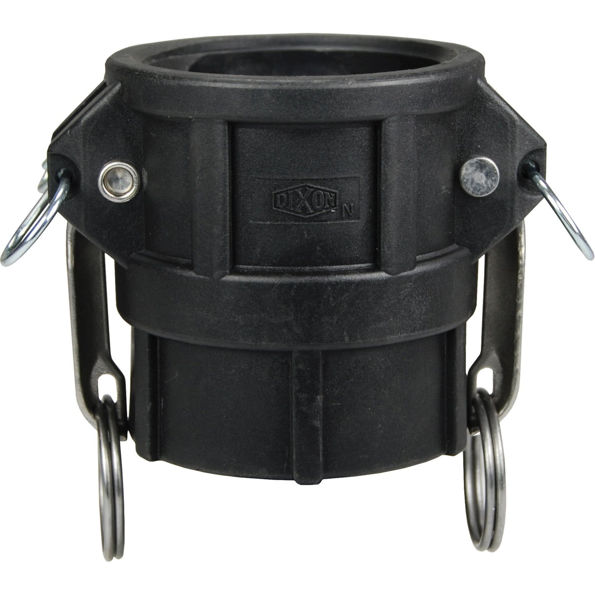 Cam & Groove Coupler, Polypropylene, Type D, 3", Female NPT, 60 PSI