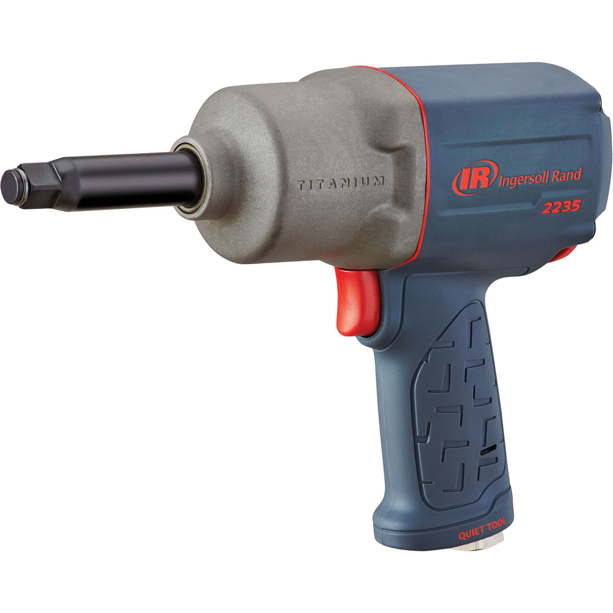 Impact Wrench with Extension, 1/2" Drive, 1/4" NPT Air Inlet, 8500 No Load RPM