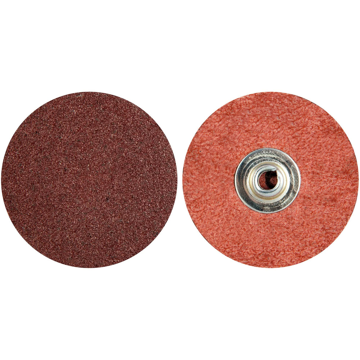 MERIT ALO RESIN BOND Cloth Discs, 2" Dia., 100 Grit, Aluminum Oxide