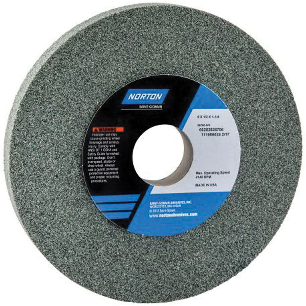 Tool Room Wheel, Type 01, Silicon Carbide, 8" x 1/2"
