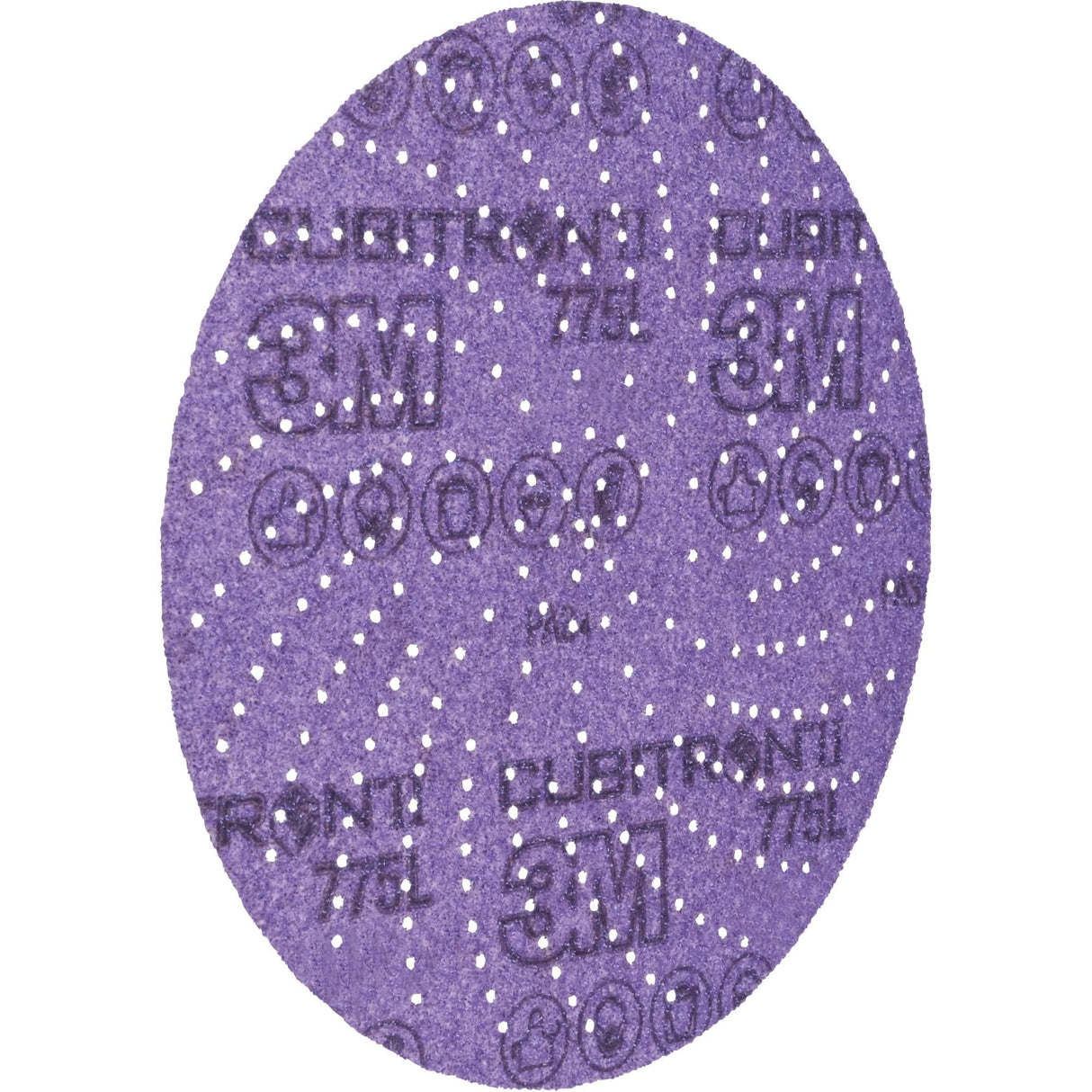 Cubitron™ II Hookit™ 775L Clean Sanding Film Disc, 6" Dia., 180+ Grit, Ceramic, 3 mils
