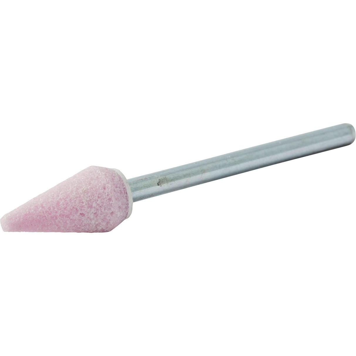 Vitrified Bond Mounted Point, B53, Aluminum Oxide, 5/16" Dia., 5/8" L, 80 Grit