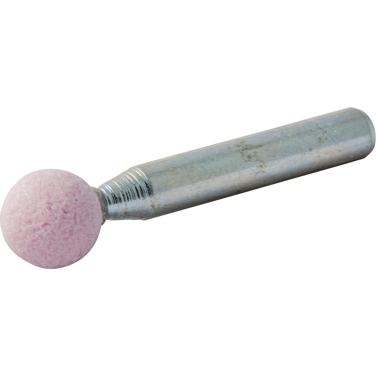 Vitrified Bond Mounted Point, B122, Aluminum Oxide, 3/8" Dia., 3/8" L, 80 Grit