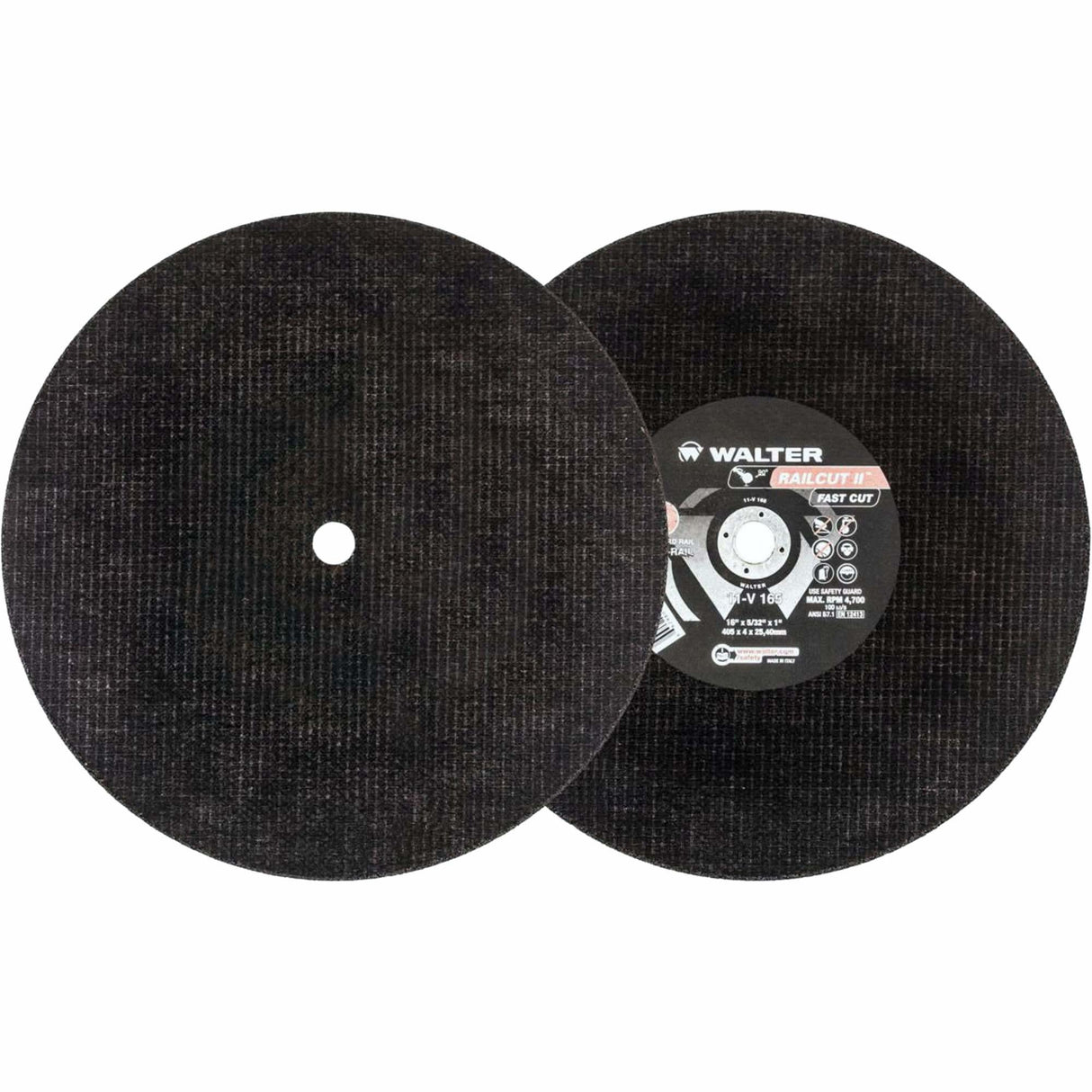 RAILCUT II™ Fast Cut Cut-Off Wheel, 16" x 5/32", 1" Arbor, 4700 RPM