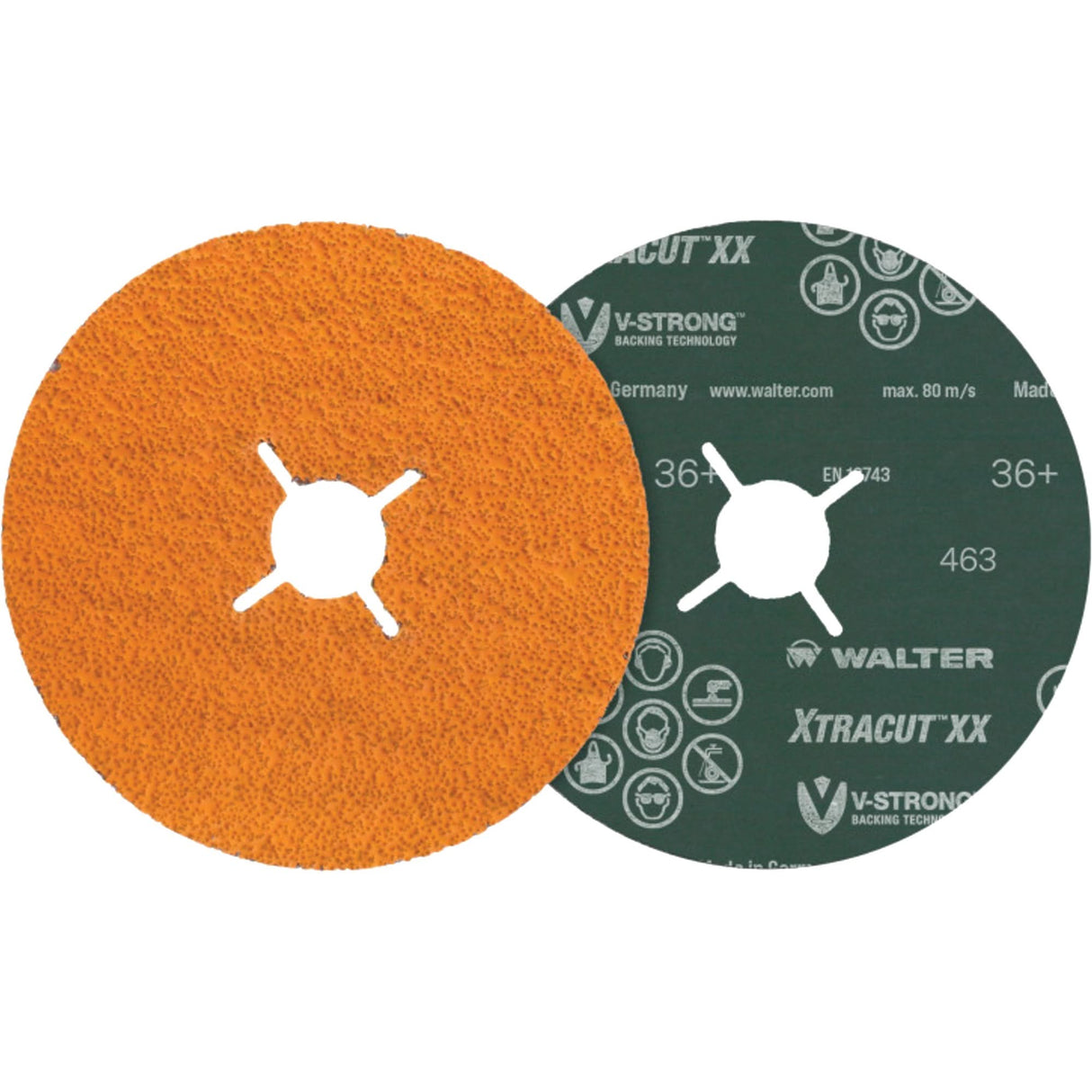 XTRACUT™ XX Disc, Ceramic, 80+, 5" Dia x 7/8" Arbor