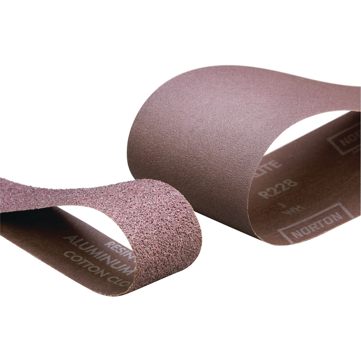 Metalite® R228 Stationary Belts, 6" W x 48" L, Aluminum Oxide, 240 Grit