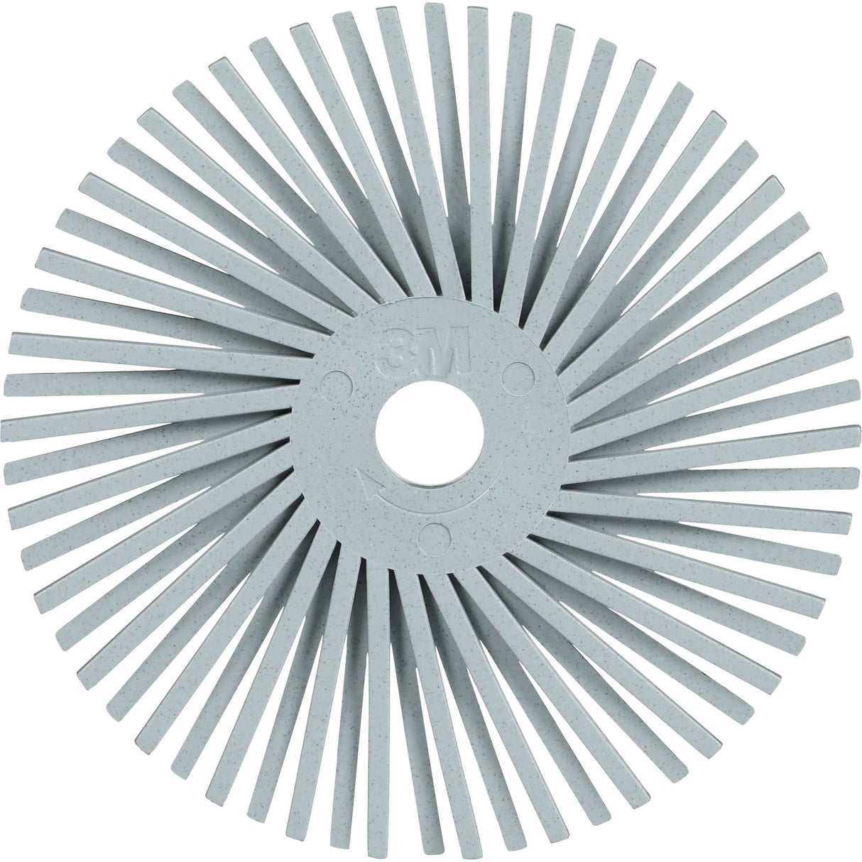 Scotch-Brite™ Type A Precision Radial Bristle Brush PN-RB, Ceramic, 120+ Grit, 3" Dia.