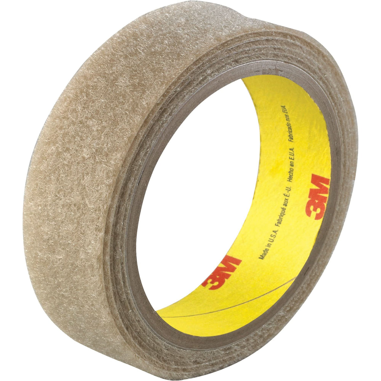 Flame-Resistant Fastener, Loop, 50 yds x 2", Adhesive, Beige