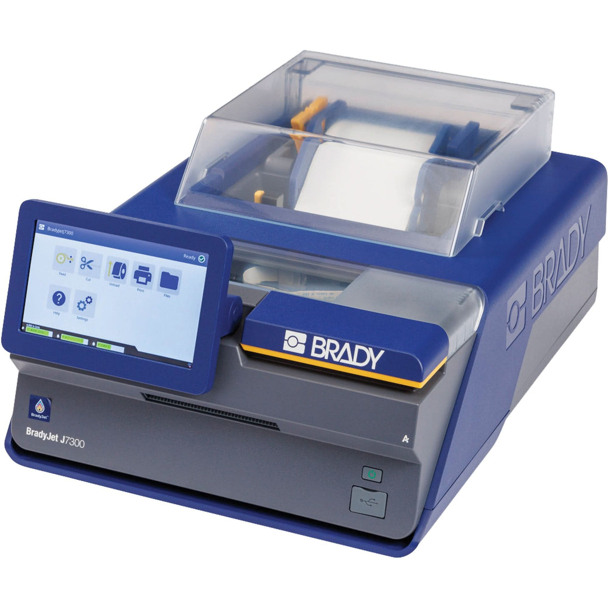 J7300 Industrial Inkjet Colour Label Printer Wi-Fi with Safety & Facility ID Software, 48" Tape, 1.2 IPS