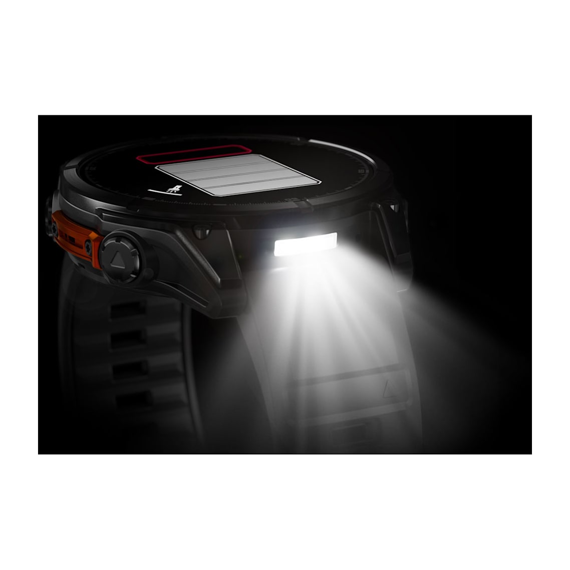 fēnix® 8 – 47 mm, AMOLED Slate Gray with Black Silicone Band