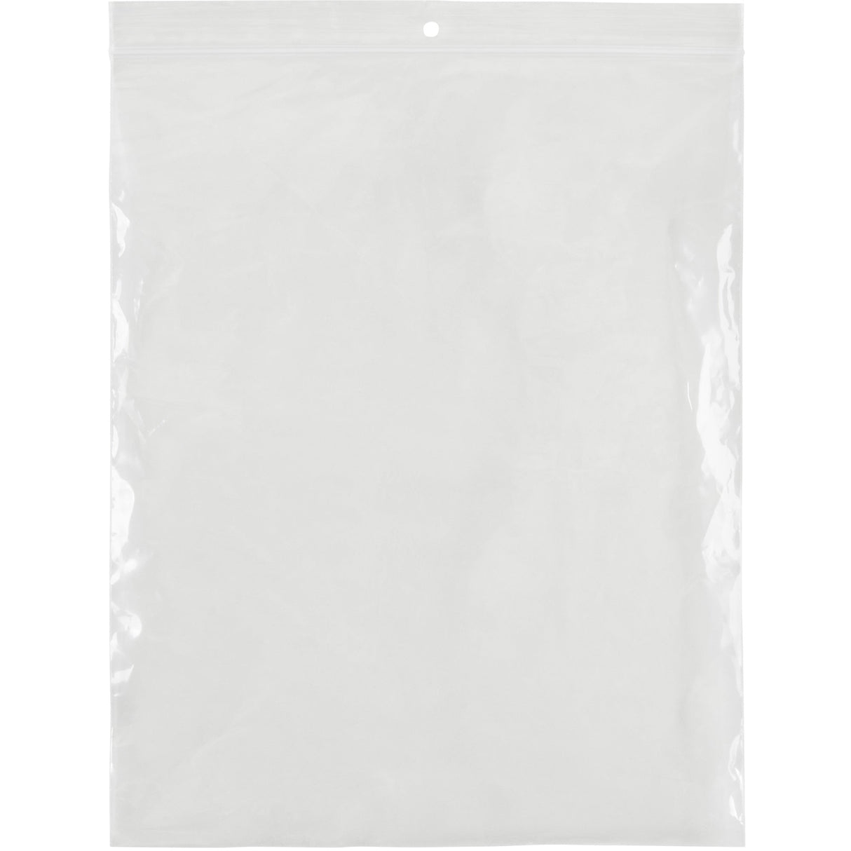 Poly Bags, Reclosable, 10" x 8", 2 mils
