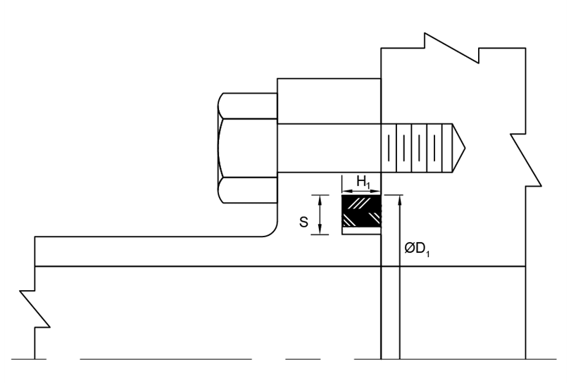 PFS-16 | PFS Split Flange Seal (SAE) 1" - Polyurethane