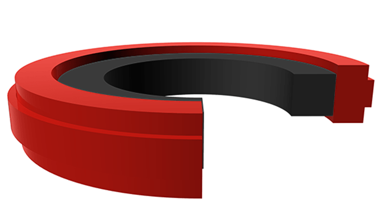 Piston Seal (169U) 3.000" x 2.462" x 0.274" - Polyurethane/Nitrile