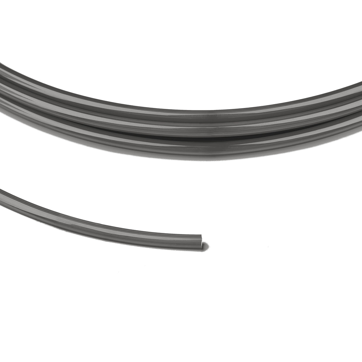 Pneumatic Air Tubing Grey Polyurethane - 165ft