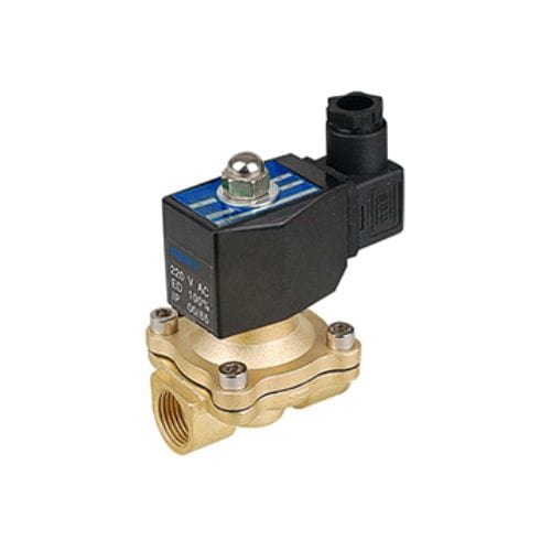 2W025-06D: 2/2 WAY BRASS VALVE 1/8 NPT PNEU TAC (2W025-06D DC 24V)