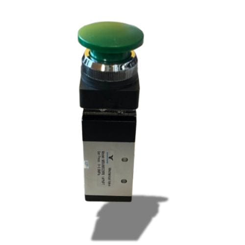 MSV98322PB : Pneumatics-pro 3 Way (3/2) Palm Button Manual Mechanical Valve