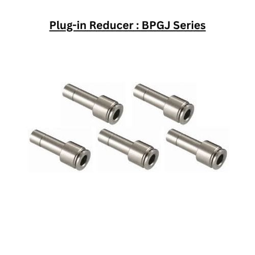 BPGJ3/8-1/2 : Plug-in Reducer Metal Push-in Fitting (BAG OF 5 PCS.)