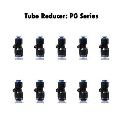 PG 5/16-1/4 : Pneumatics-pro Push-in Tube Reducer Fittings Tube Size 5/16-1/4" PG5/16-1/4 (BAG OF 10 PCS.)