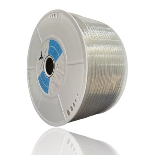 PU1/4-200M-CLEAR-PP : Polyurethane Tubing 1/4 inch O.D. x 4.3mm I.D. clear, 200 Meter Roll