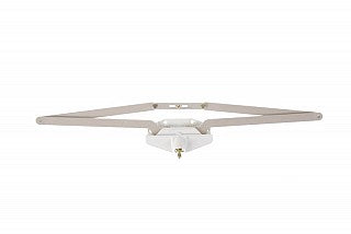 Roto Gear Awning Opr 21.5" White (Zinc - C18)
