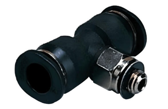 Push to Connect Branch Tee 1/4" Tube x 1/8" NPT - Compact
