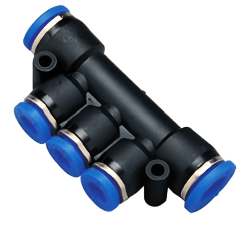 Push to Connect Manifold Union 8mm x 6mm Tube OD