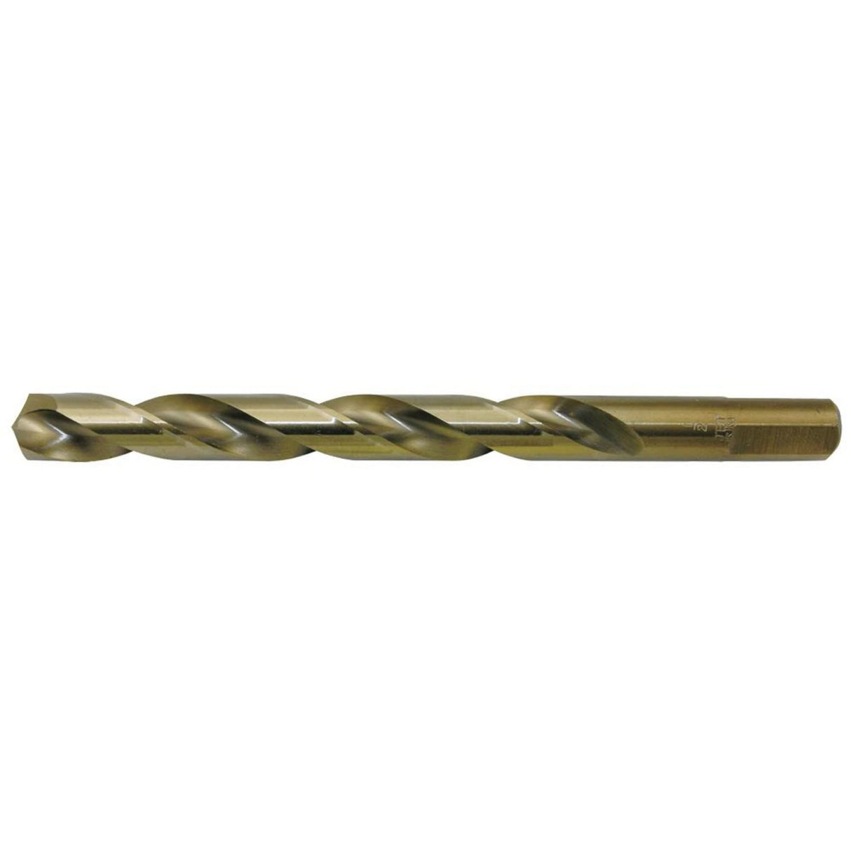 Gold Super Premium Jobber Drill Bit, High Speed Steel, 3/16", 135° Point Angle