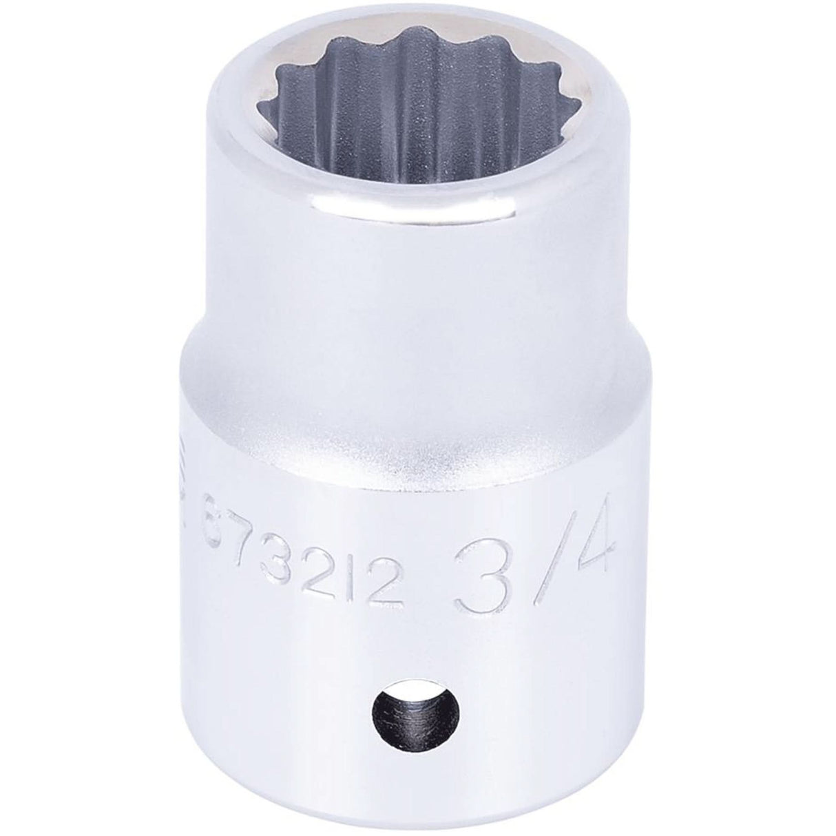 Socket, 3/4", 3/4" Drive, 12 Points