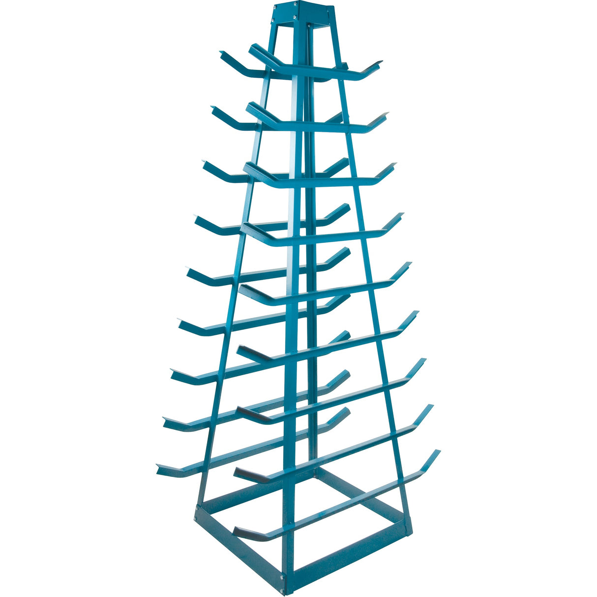 Bar Storage Racks - Horizontal Bar Racks, Horizontal, 9 Levels, 18" W x 40" D x 84" H, 1800 lbs. Cap.