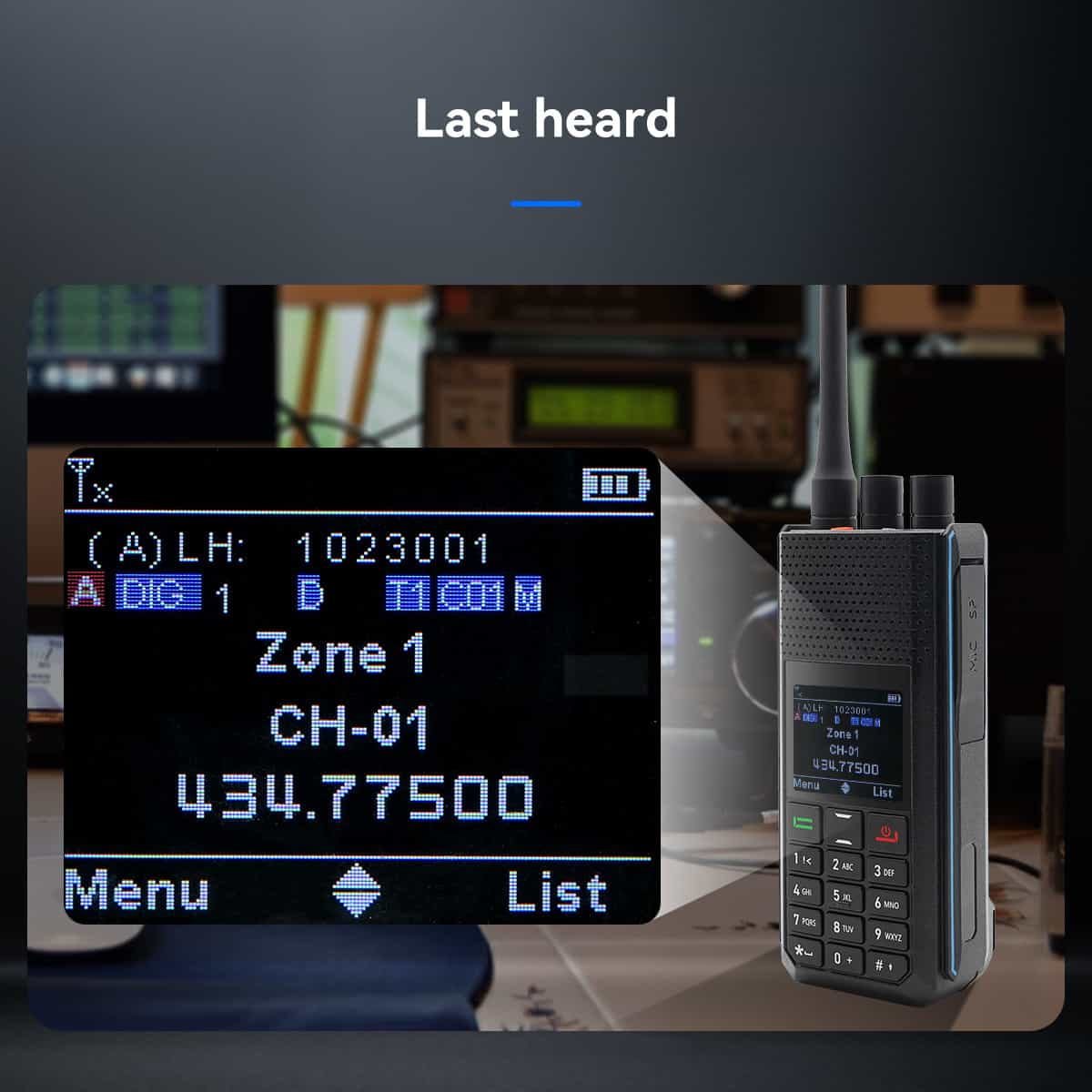 Retevis Ailunce H1 Radio Amateur Numérique et Analogique APRS (6W VHF/UHF)