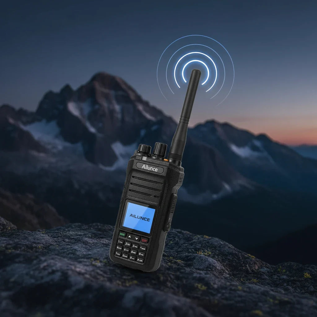 Talkie-walkie bi-bande étanche IP67 Retevis Ailunce HA1UV (VHF/UHF)