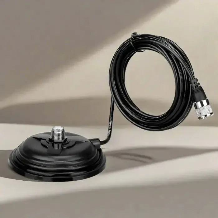 Base de support d'antenne mobile magnétique de toit avec connecteur PL259 UHF Retevis CA35