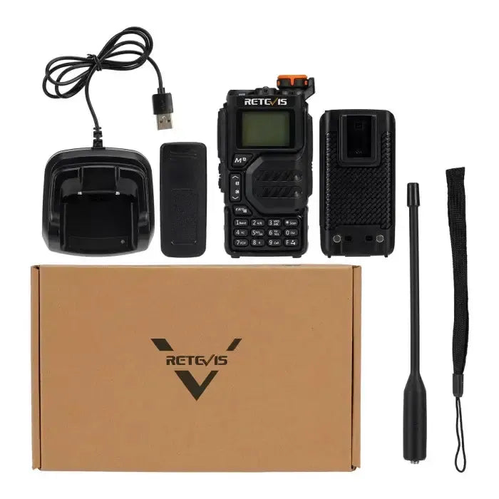 Retevis RA79 (UV-K5) Radio Amateur Multibande avec Scanner et Compteur de Fréquence