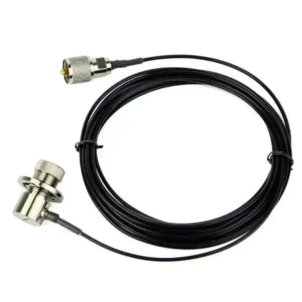 Câble d'antenne mobile Retevis 5M (16,4ft) RG316 (SO-239 vers PL-259)