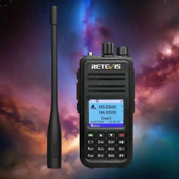 Radio amateur GPS DMR bi-bande Retevis RT3S