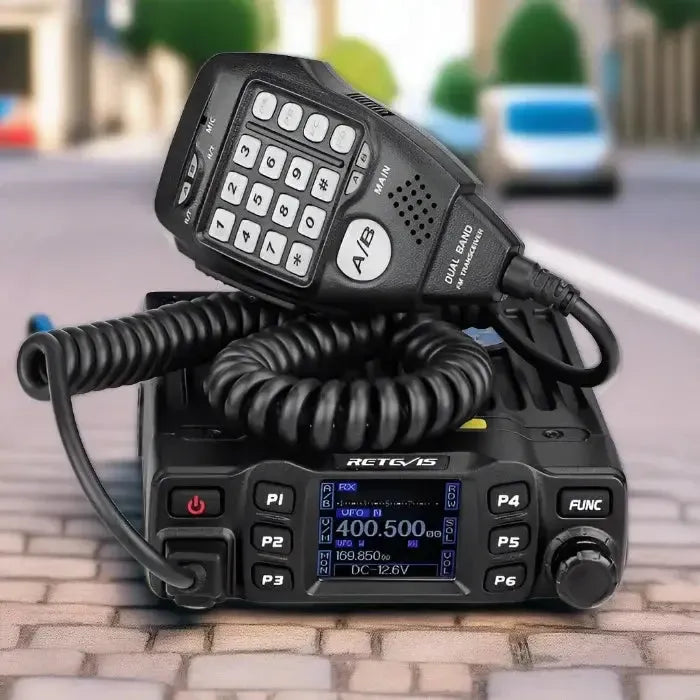 Radio Ham Mobile Double Bande Retevis RT95 25W (Compatible CHIRP)