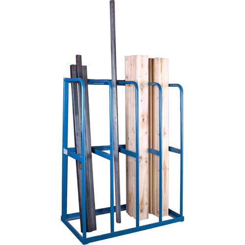 Bar Storage Racks - Vertical Bar Racks, Vertical, 48" W x 24" D x 60" H, 3000 lbs. Cap.