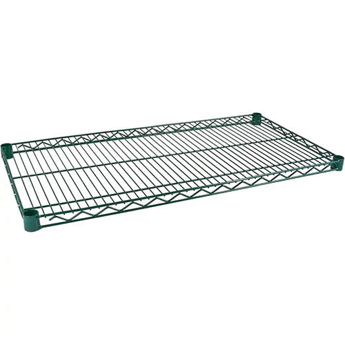 Shelf for Green Epoxy Finish Wire Shelving, 72" W x 14" D, 600 lbs. Capacity