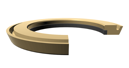 Rod Buffer Seal (BR) 3.000" x 3.646" x 0.229" - AU/POM