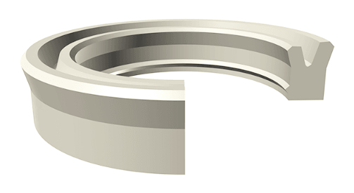 Rod U-Seal (BS) 2.000" x 2.375" x 0.375" - Polyurethane