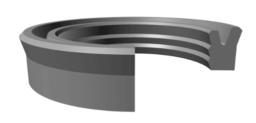Rod U-Seal (BS/3L) 2.500" x 2.937" x 0.300" - Polyurethane