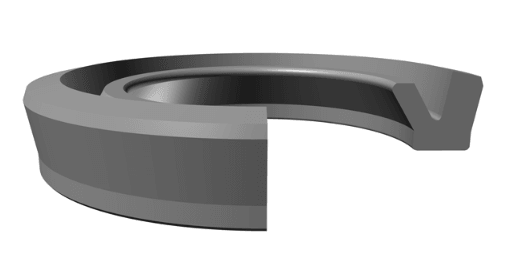 Rod U-Seal (E5) 1.000" x 1.312" x 0.156" - Nitrile