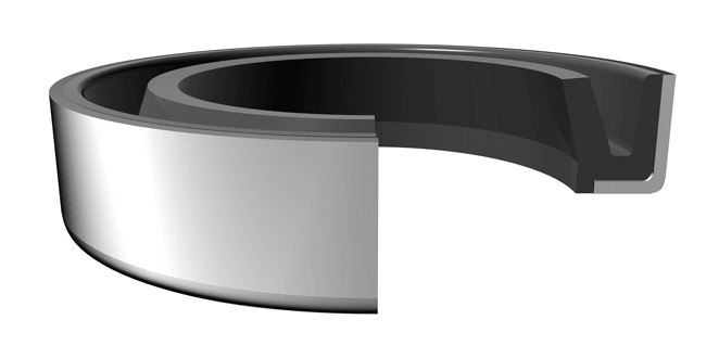 Rod Wiper (J) 2.000" x 2.500" x 0.250" - Polyurethane/Steel